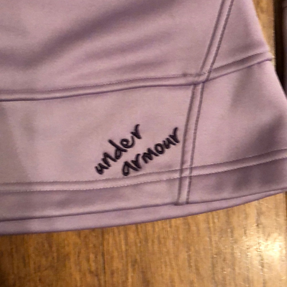 Under Armour semi fitted small purple top - Picture 8 of 8